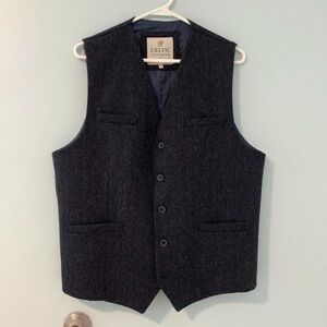 Celtic Clothing Tweed Waistcoat